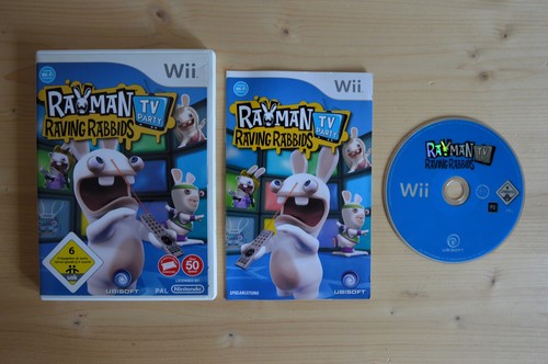 Wii rayman raving rabbids - wii,
