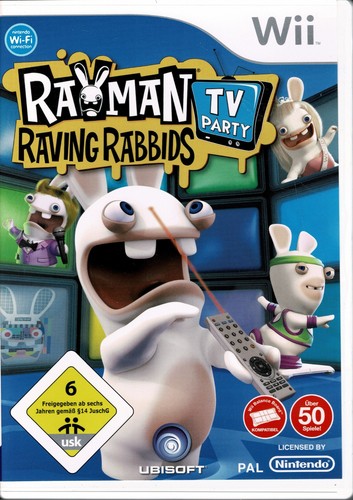 Rayman raving rabbids party - rayman,