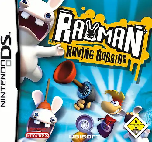 Rayman raving rabbids - raving,