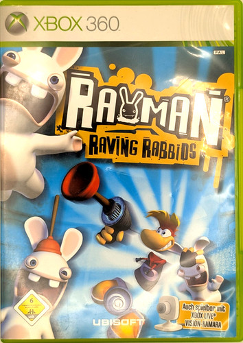 Rayman raving rabbids xbox - rayman:,