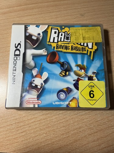 Rayman raving rabbids - raving, ds