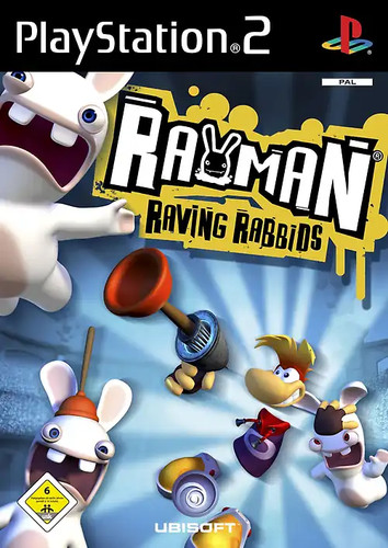 Rayman raving rabbids - raving,