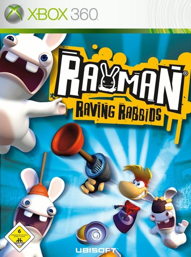 Rayman raving rabbids - raving,
