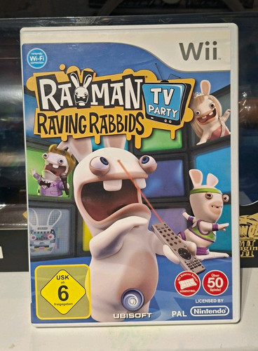 Rayman raving rabbids - rayman, party