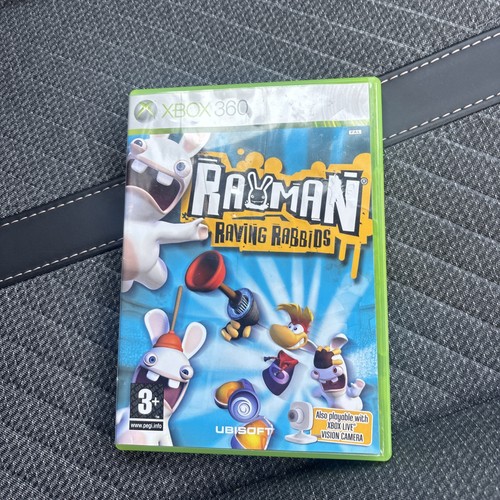Xbox 360 rayman raving rabbids - rayman,