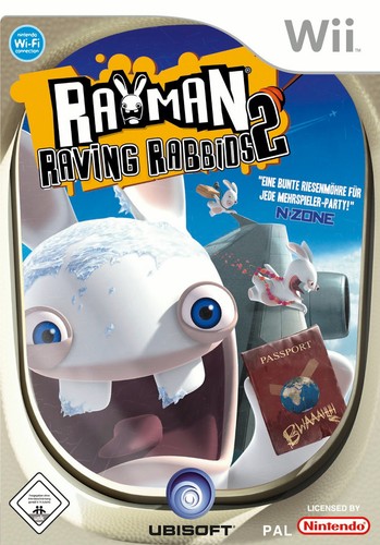 Rayman raving rabbids - raving, 2