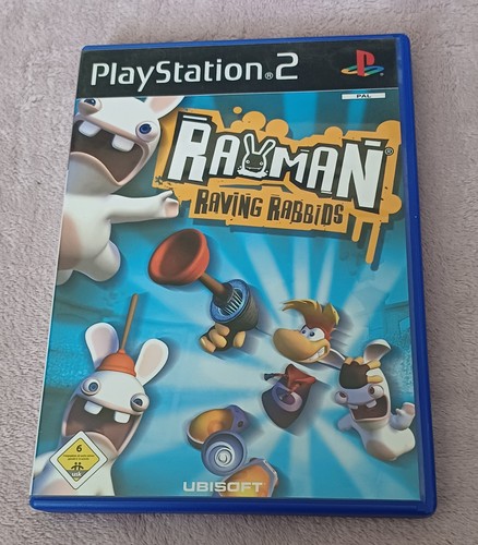Rayman raving rabbids - raving, ps2