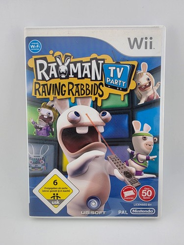 Rayman raving rabbids party - rayman, tv