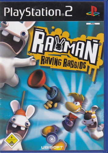 Rayman raving rabbids sony - rayman:,