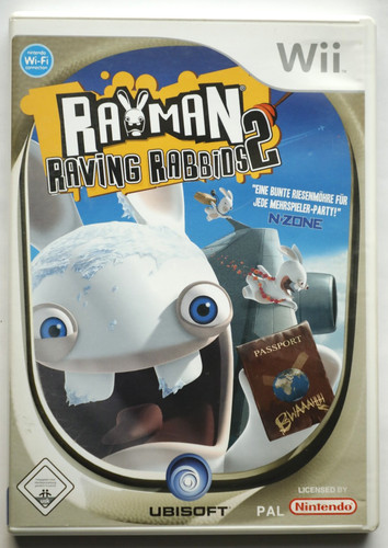 Rayman raving rabbids - raving,
