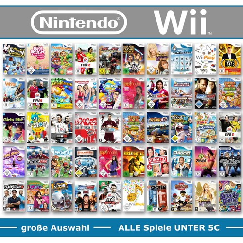 Nintendo wii spiele wahl - wii, 🚨