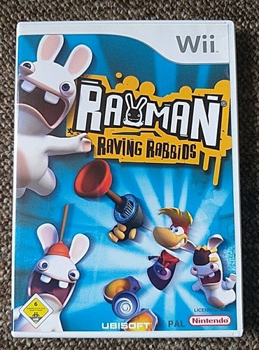 Rayman raving rabbids - raving,