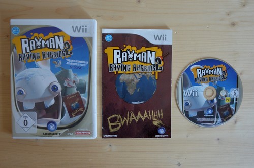 Wii rayman raving - raving, rabbids