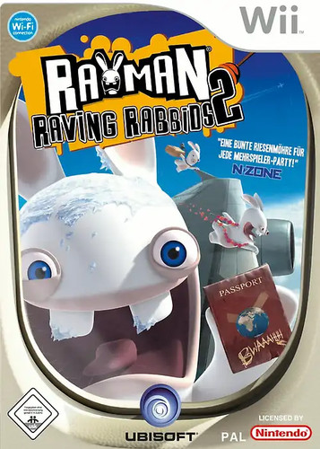 Rayman raving rabbids - rabbids, 2