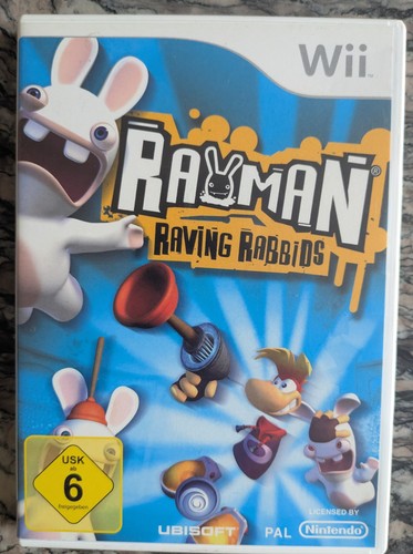 Rayman raving rabbids - raving,