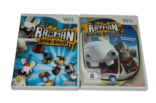 Rayman raving rabbids - rayman, +