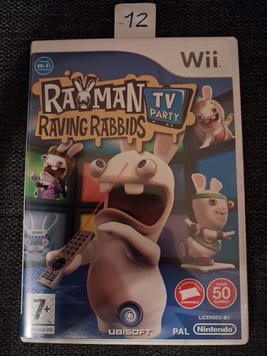Rayman raving rabbids party - raving, tv